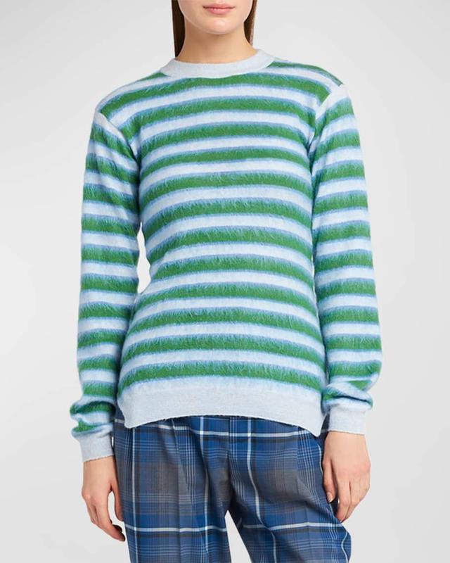 Striped Roundneck Sweater Product Image