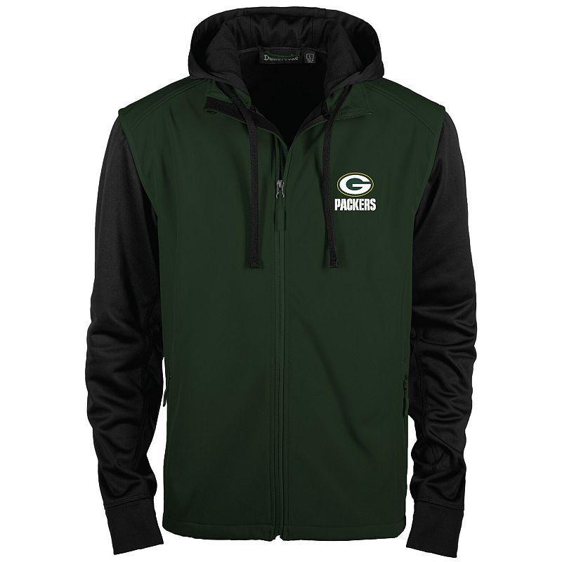 Mens Dunbrooke /Black Bay Packers Alpha Full-Zip Jacket Product Image