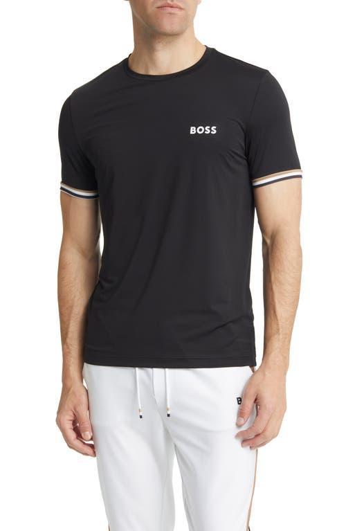 Mens BOSS x Matteo Berrettini Logo Crewneck T-shirt Product Image