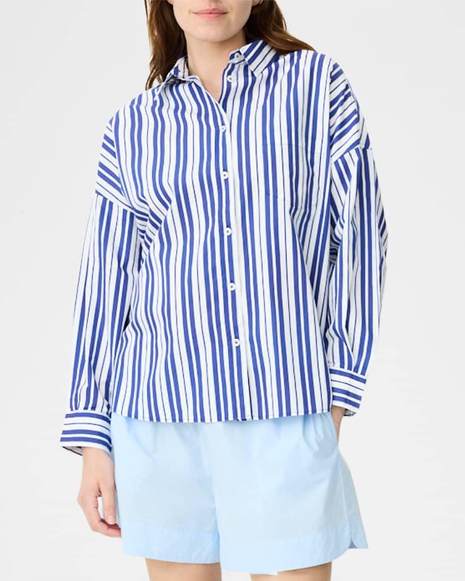 Chiara Striped Long-Sleeve Shirt Product Image