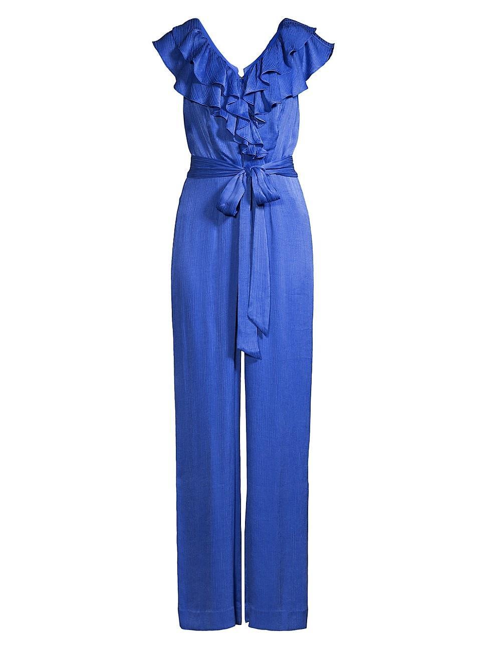 Womens Amata Ruffle Jumpsuit Product Image