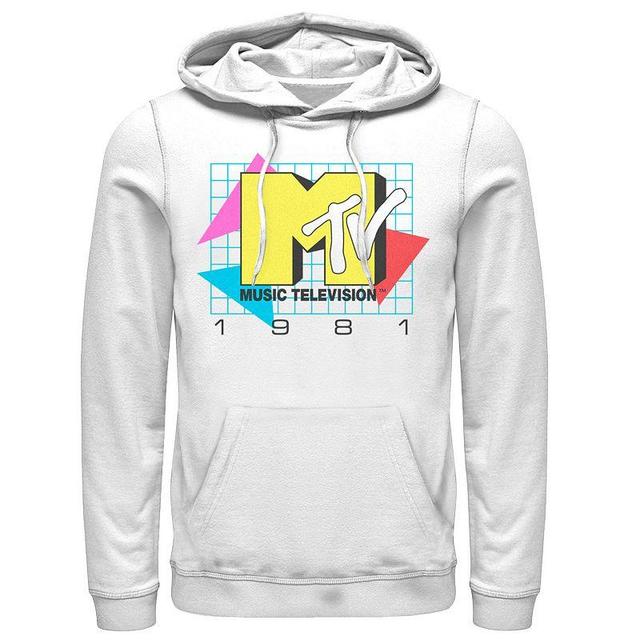 Mens MTV Music Television 1981 Logo Graphic Hoodie Product Image