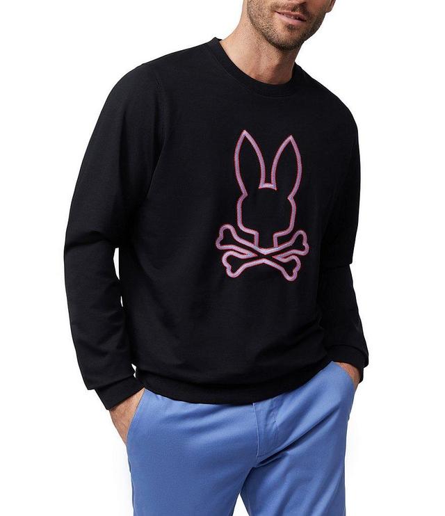 Psycho Bunny Floyd French Terry Crew Neck Sweatshirt Product Image