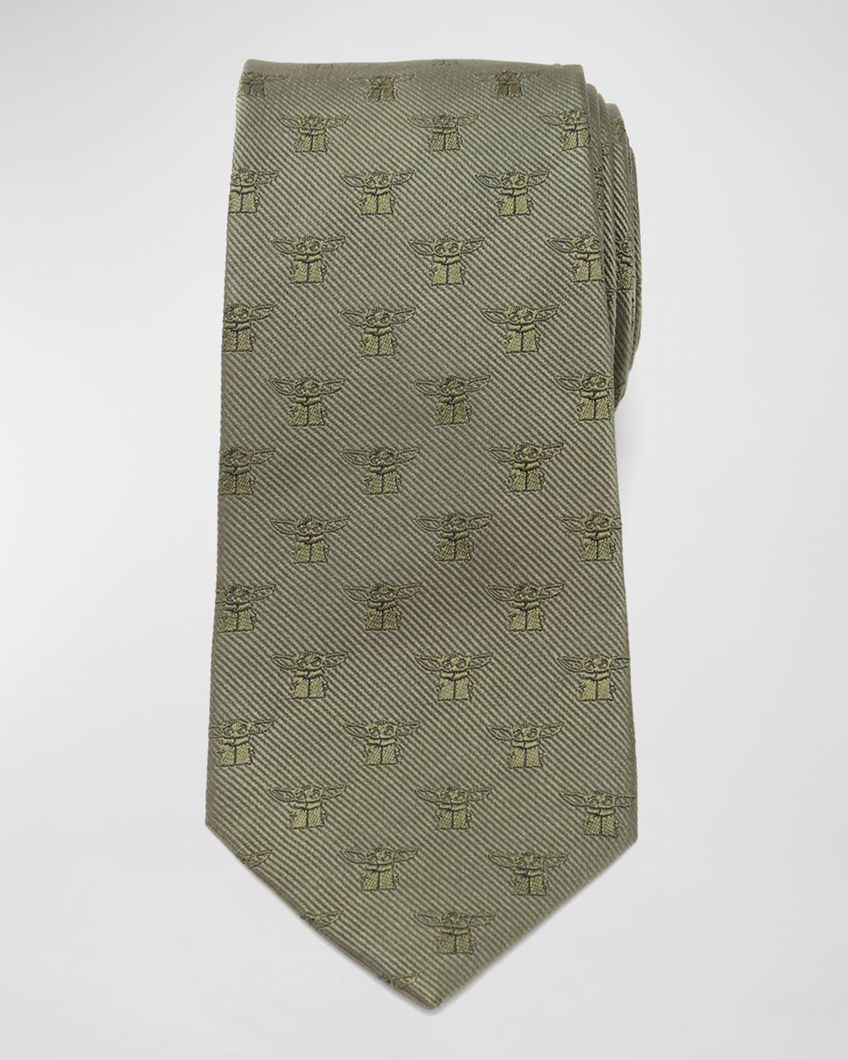 Mens Star Wars The Child Silk Tie Product Image