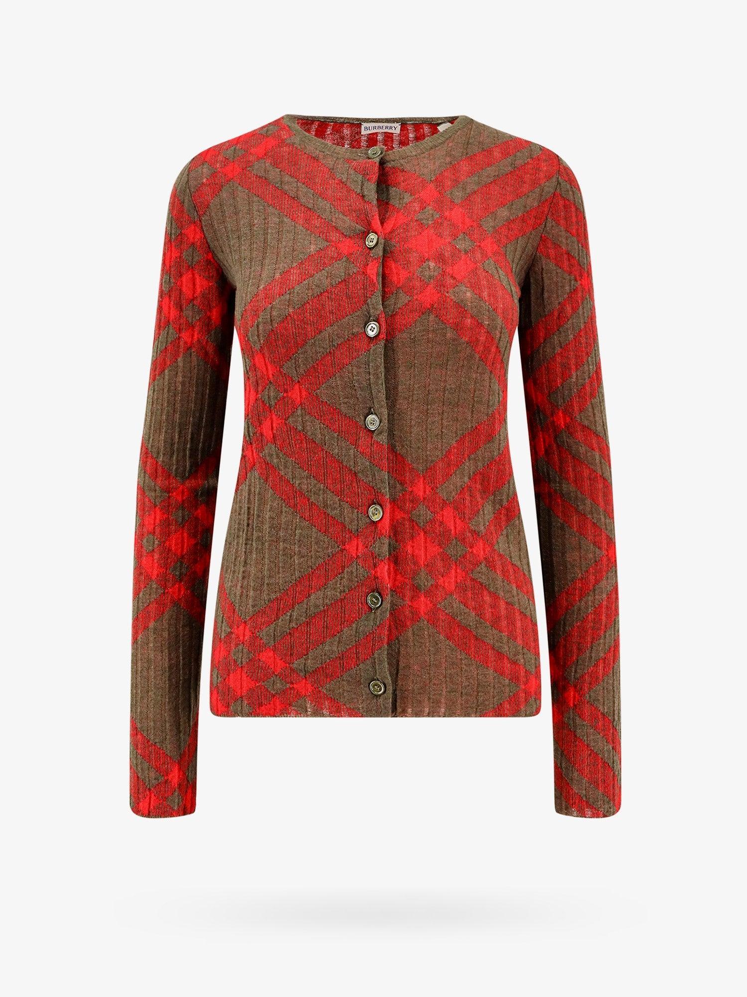 BURBERRY Brown And Red Knitwear Product Image