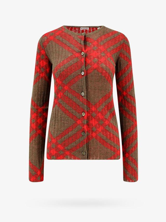 BURBERRY Brown And Red Knitwear Product Image