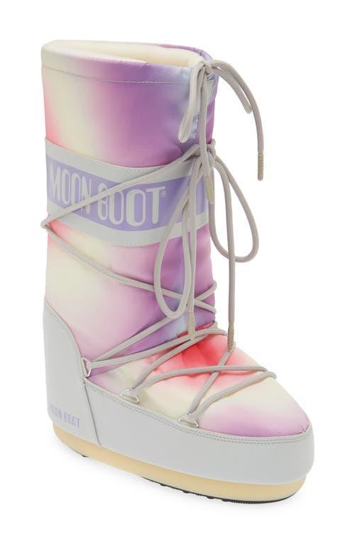 Tie Dye Icon Water Resistant Moon Boot Product Image