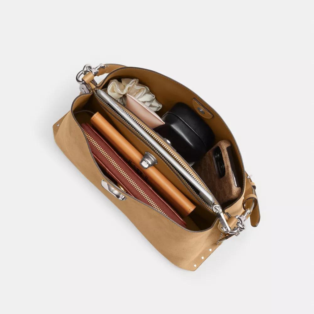 Willow Shoulder Bag With Rivets Product Image