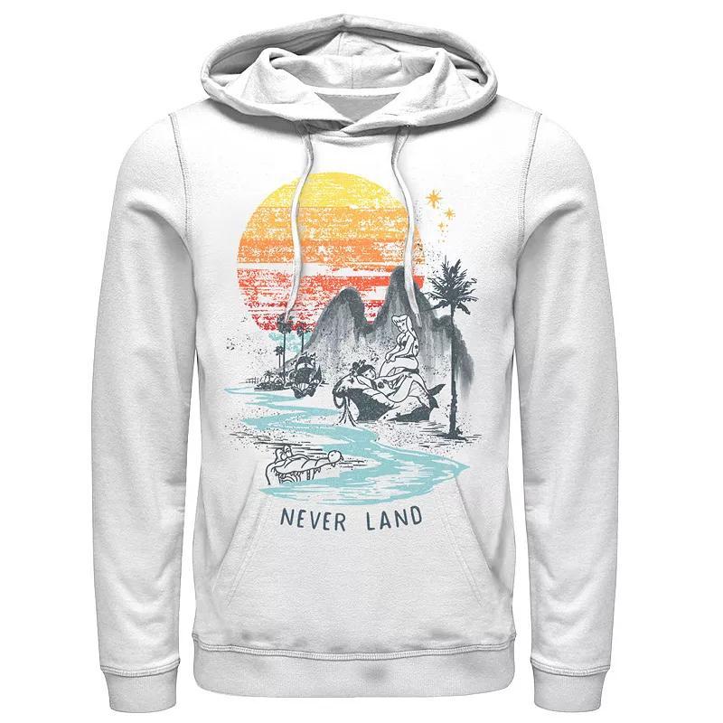 Disneys Peter Pan Mens Mermaids In Never Land Hoodie Product Image