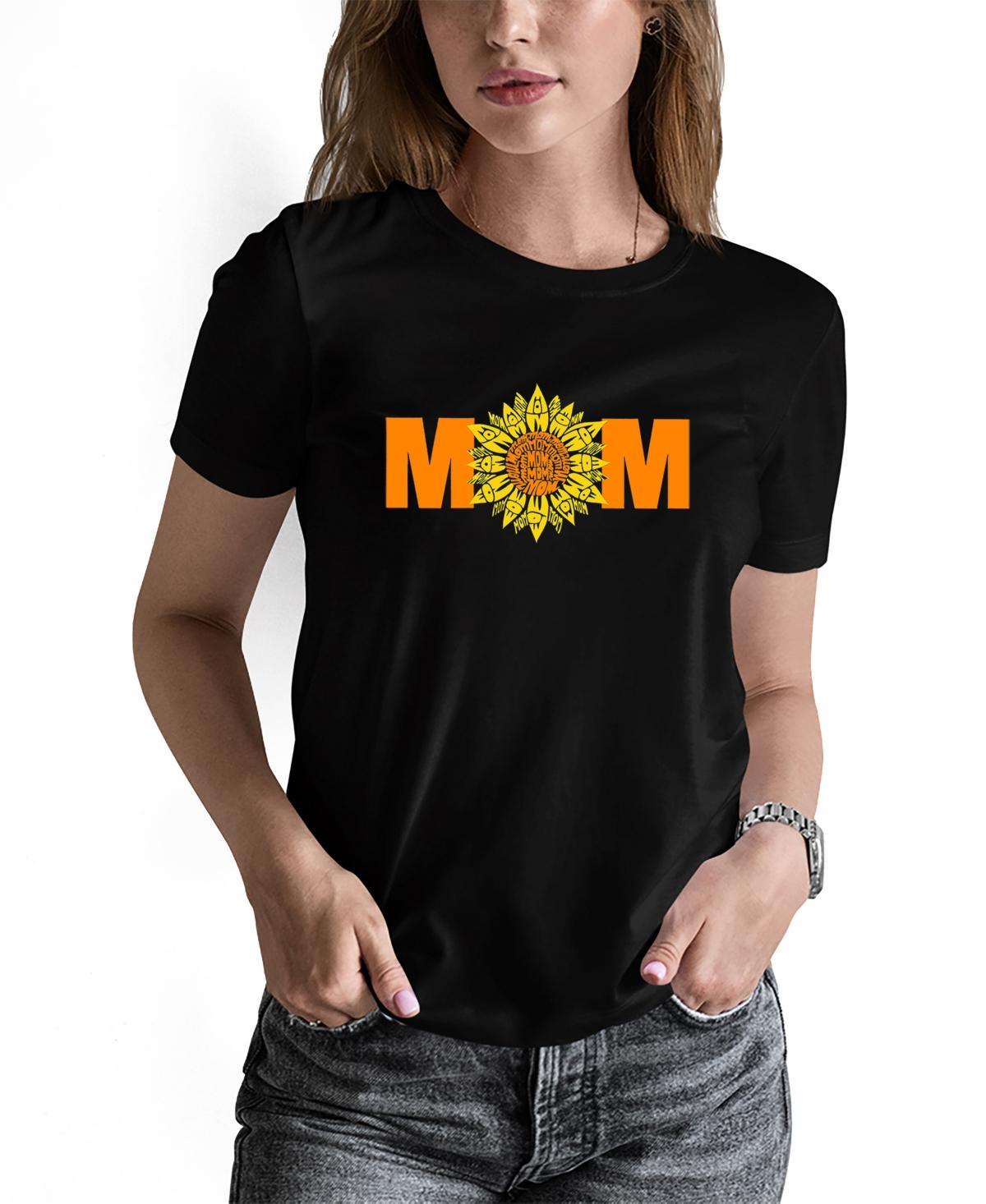 La Pop Art Womens Nature Lover Word Art T-shirt Product Image