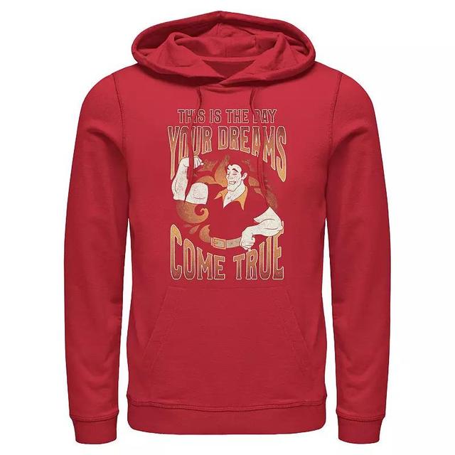 Disneys Villains Gaston The Day Your Dreams Come True Mens Graphic Hoodie Product Image