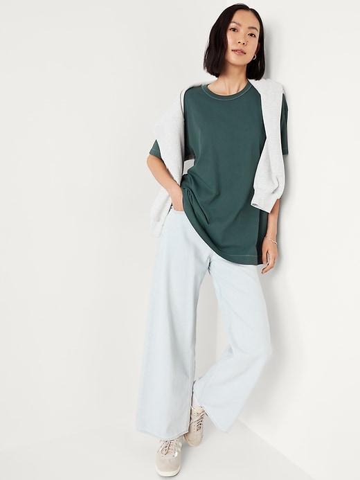 EveryWear Oversized Tunic T-Shirt Product Image