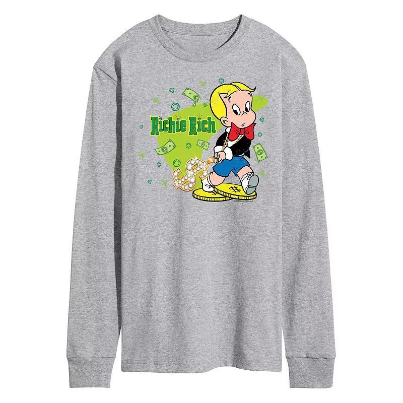 Mens Richie Rich Long Sleeve Graphic Tee Product Image