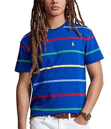 Polo Ralph Lauren Classic-Fit Striped Short Sleeve Jersey T Product Image