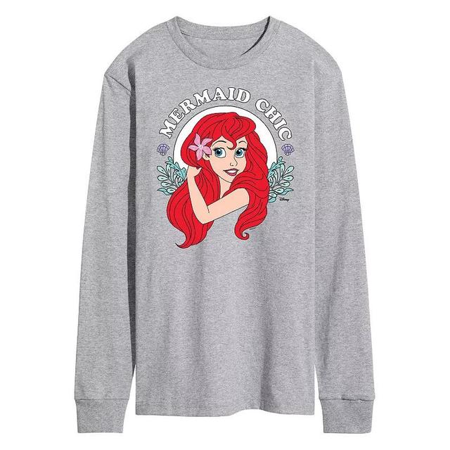 Disneys The Little Mermaid Mens Chic Long Sleeve Tee Product Image