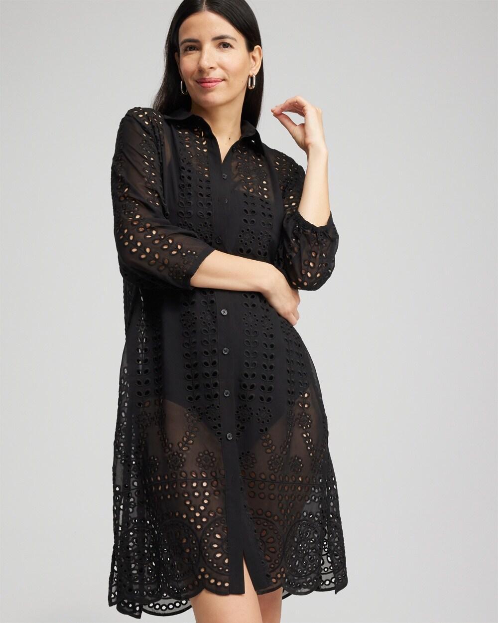 Shirt Dress Swim Coverup Product Image