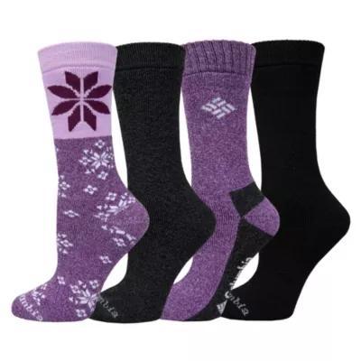 Columbia Women's Winter Solstice Crew Sock - 4pk- Product Image