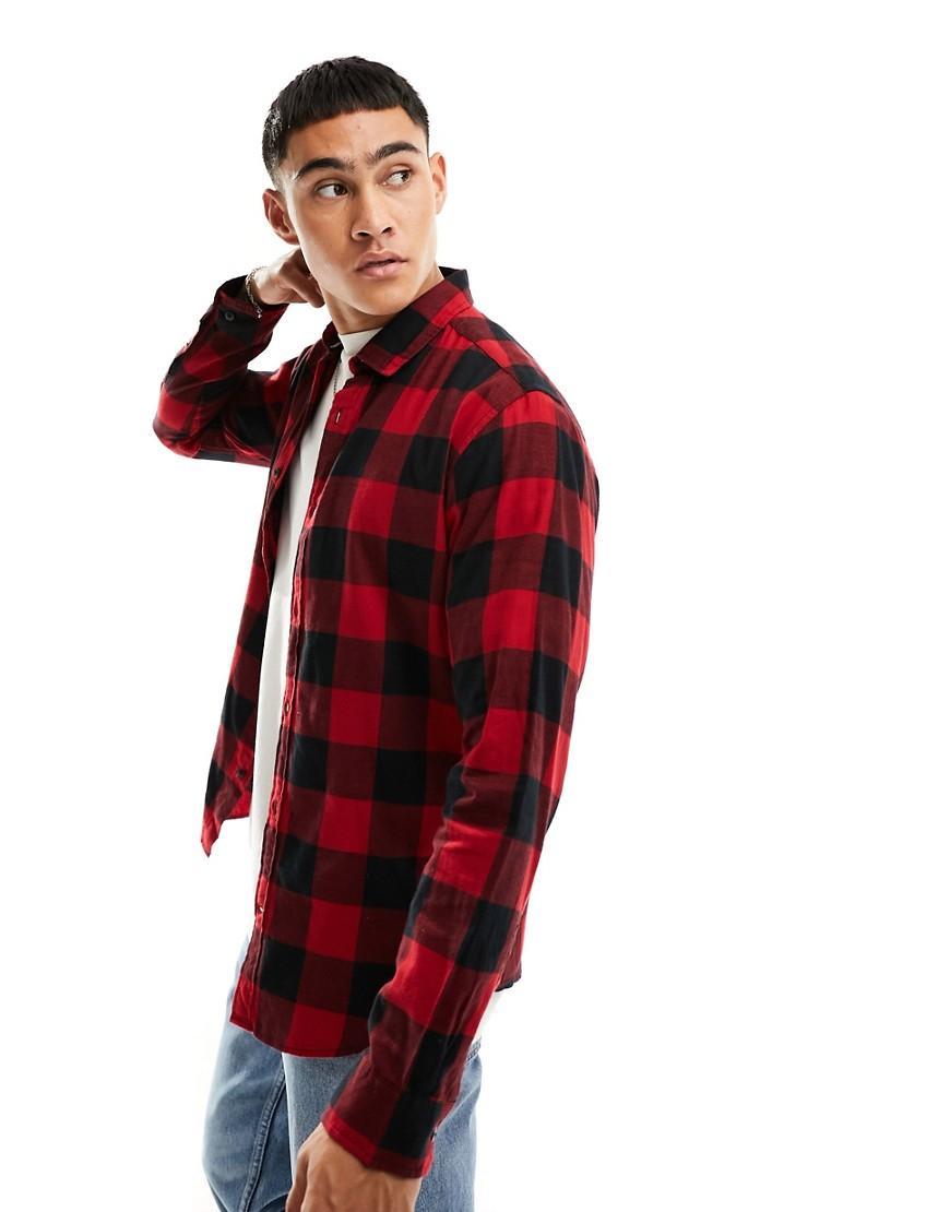 Jack & Jones Essentials buffalo check shirt Product Image