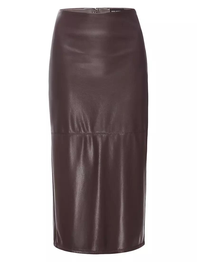 Better Than Leather Midi-Skirt Product Image