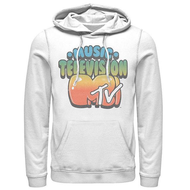 Mens MTV Logo Bubble Balloon Font Style Hoodie Product Image