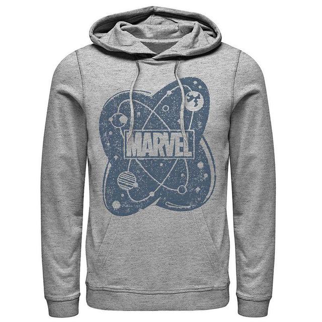 Mens Marvel Atom Logo Hoodie Med Grey Product Image