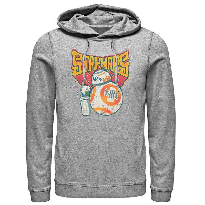 Mens Rugrats Throwback 1991 Group Shot Hoodie Athletic Grey Product Image