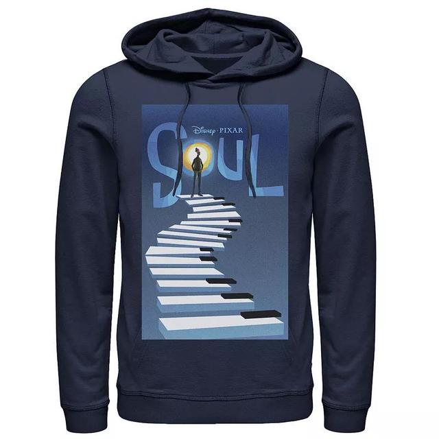 Disney / Pixars Soul Mens Poster Hoodie Blue Product Image