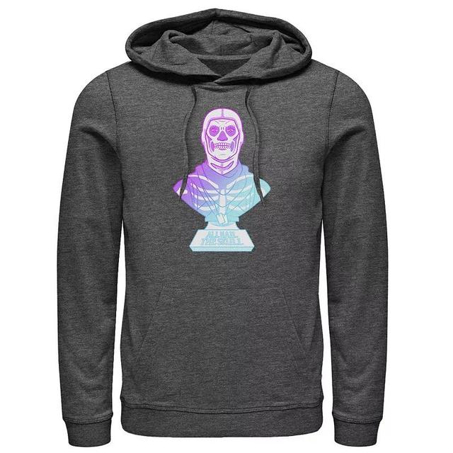 Mens Fortnite All Hail The Skull Hoodie Grey Heather Product Image