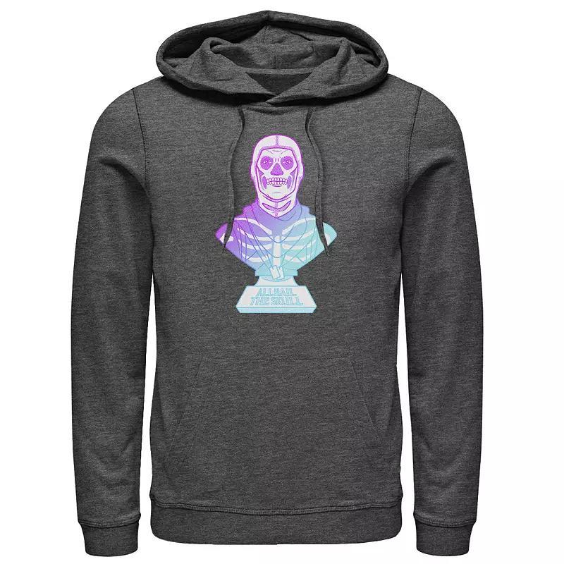 Mens Fortnite All Hail The Skull Hoodie Blue Product Image