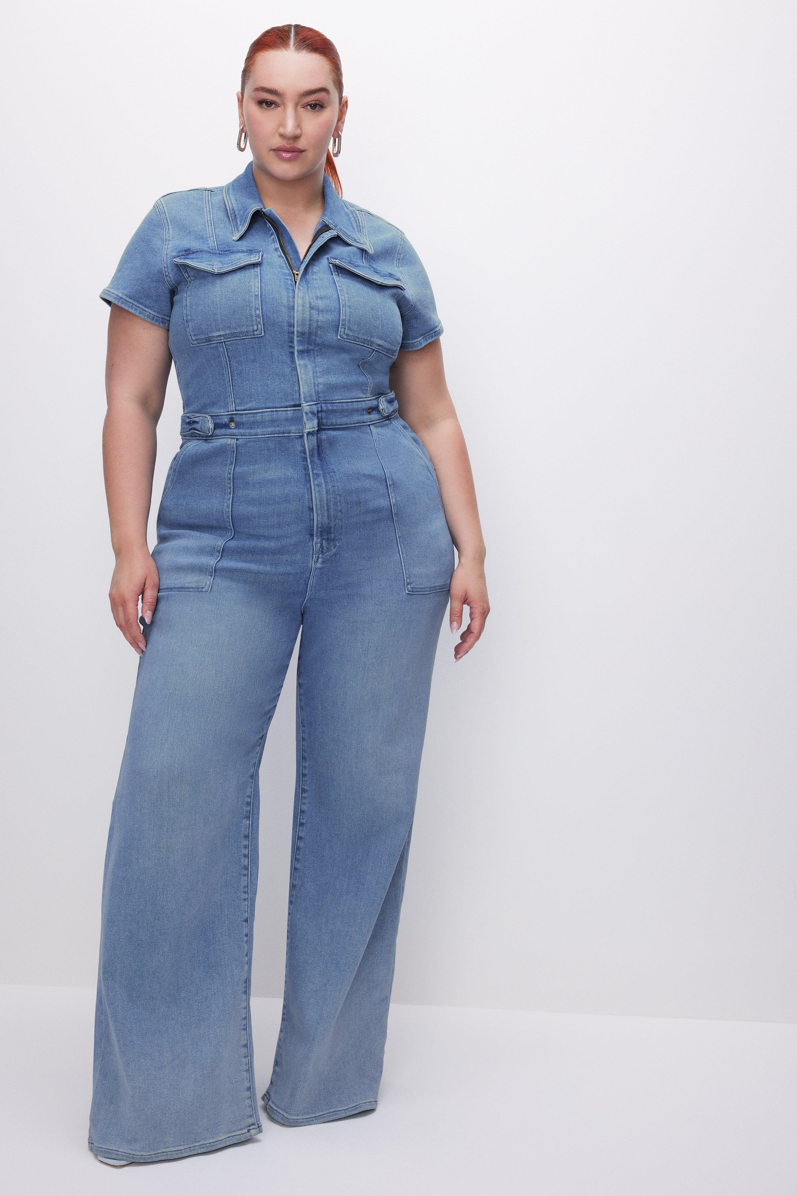 FIT FOR SUCCESS PALAZZO JUMPSUIT | BLUE274 Product Image