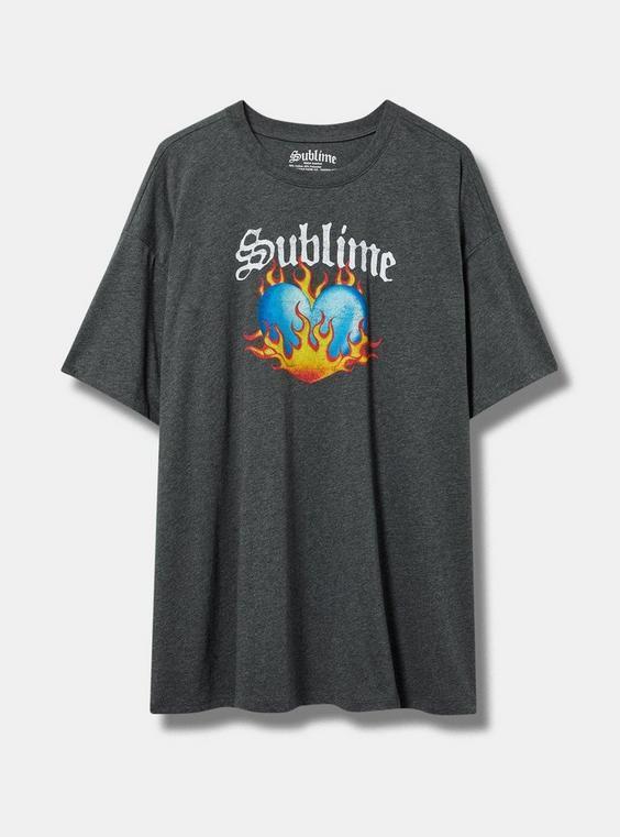 Sublime Oversized Fit Cotton Tunic Tee Product Image