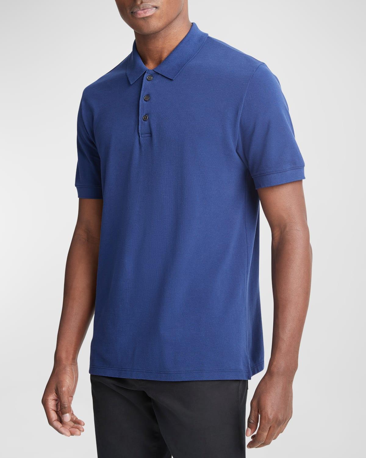 Vince Cotton Piqu Polo Product Image