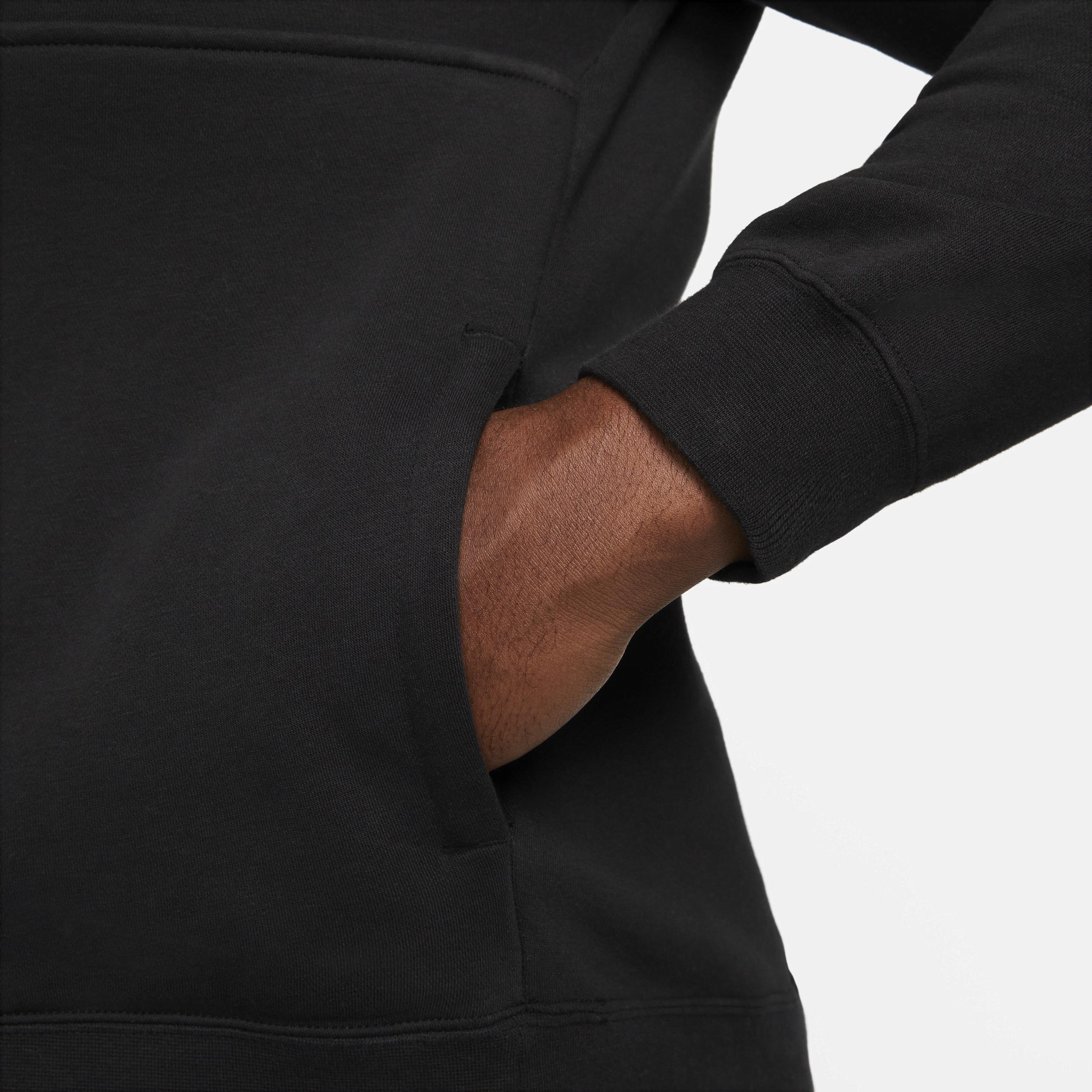 Mens Nike Sportswear Club Brushed-Back 1/2-Zip Pullover Product Image