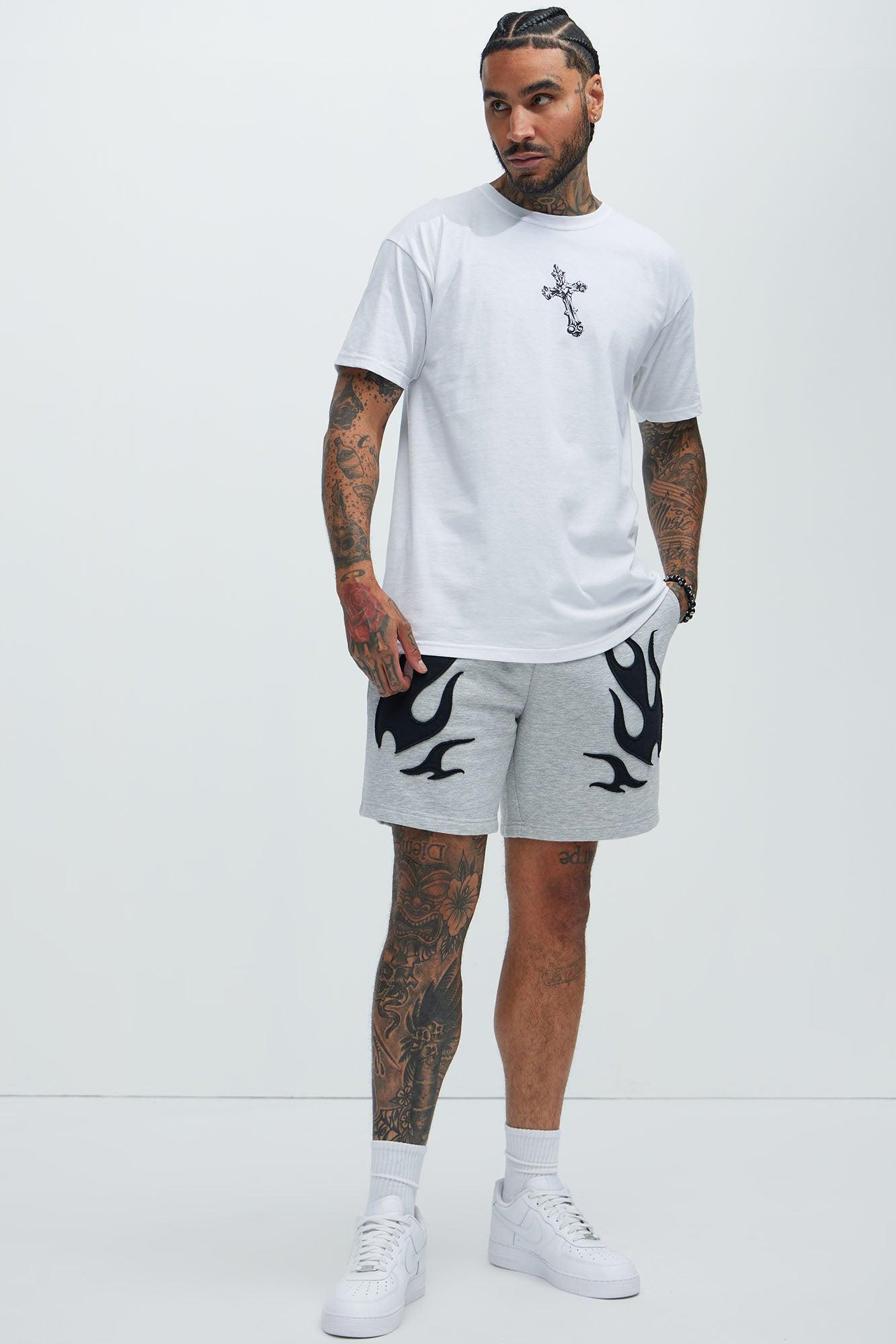 Keep Your Faith Short Sleeve Tee - White Product Image