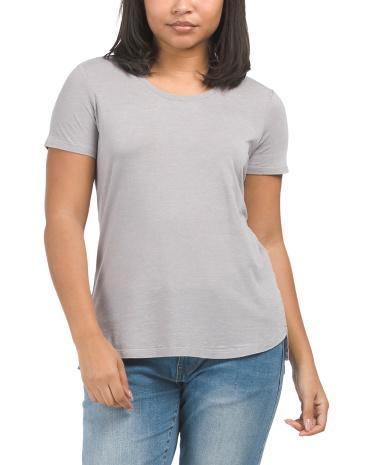 Vincie Burnout T-Shirt For Women Product Image