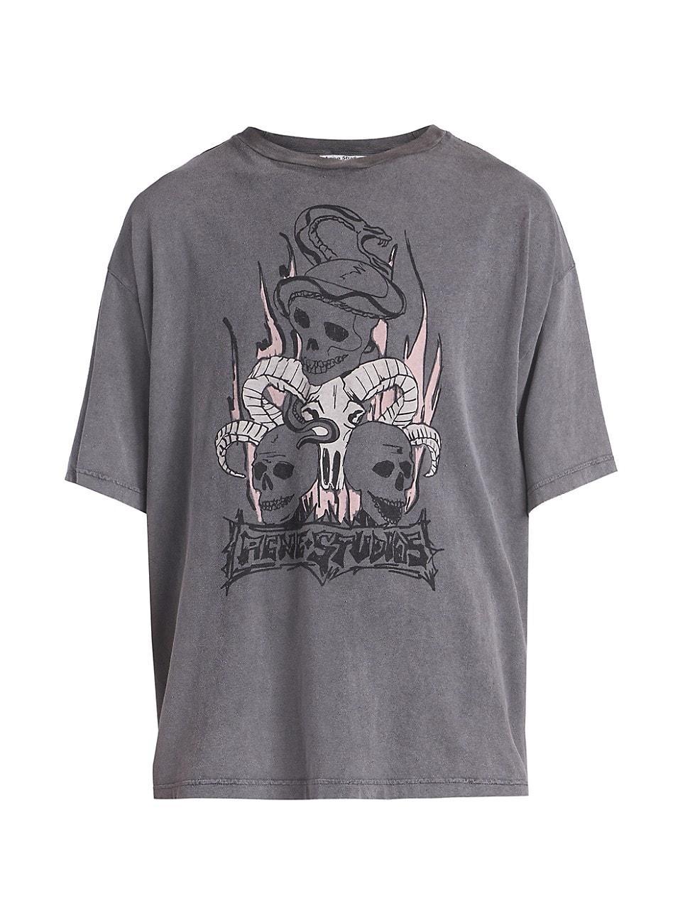 Mens Edra Skull T-Shirt Product Image