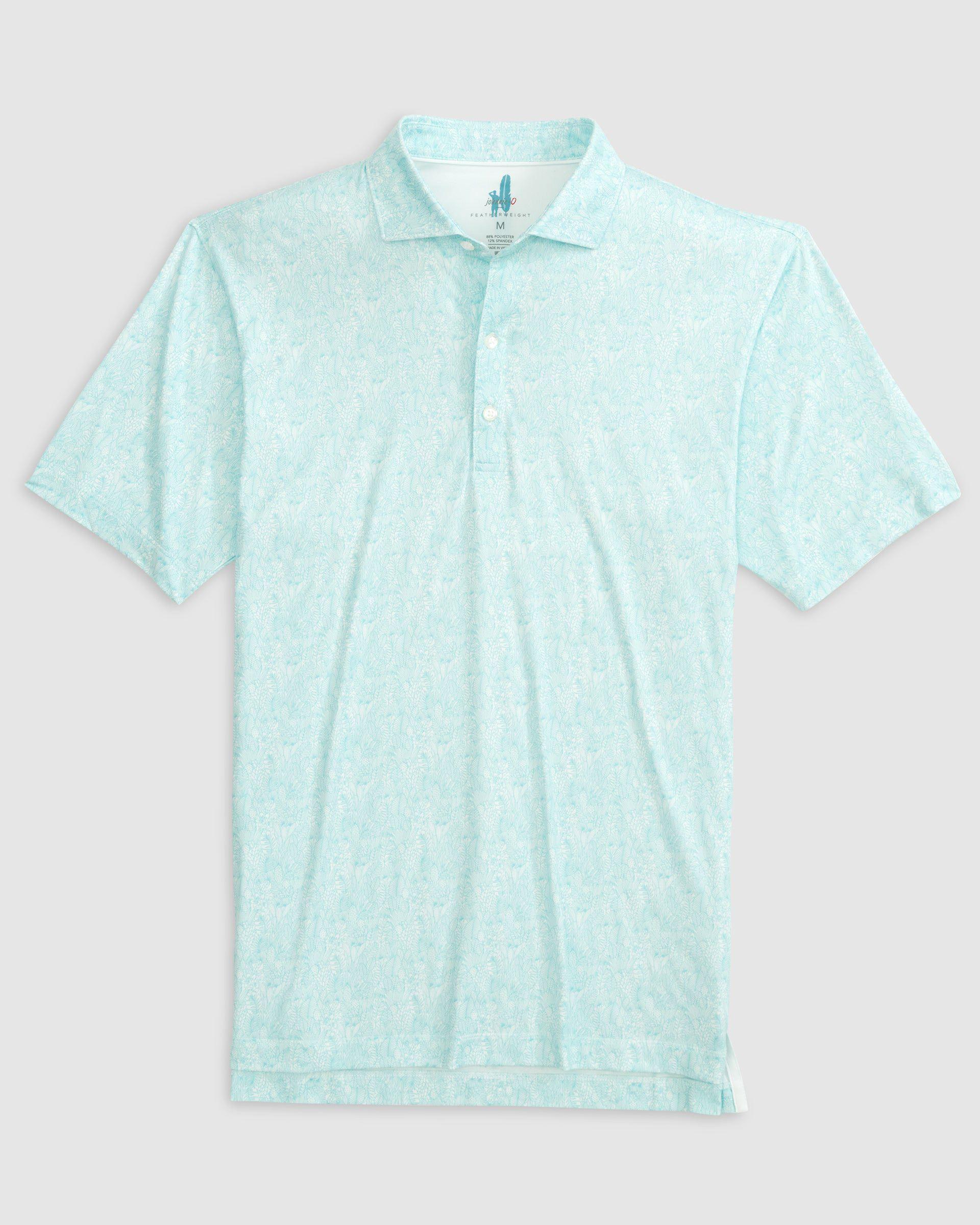 Lush Printed Featherweight Performance Polo Male Product Image