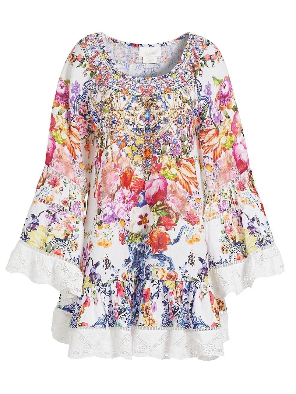 Dutch is Life A-Line Frill Mini Dress Product Image