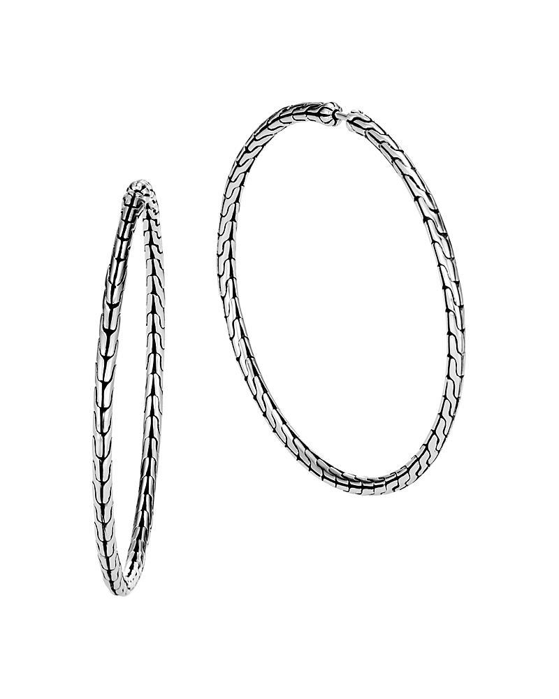 John Hardy Classic Chain Large Hoop Earrings Product Image