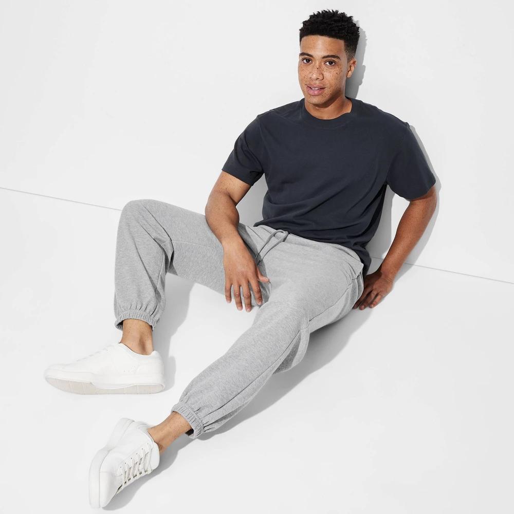 Mens Loose Knit Pull-On Sweatpants - Original Use Cement Gray XXL Product Image