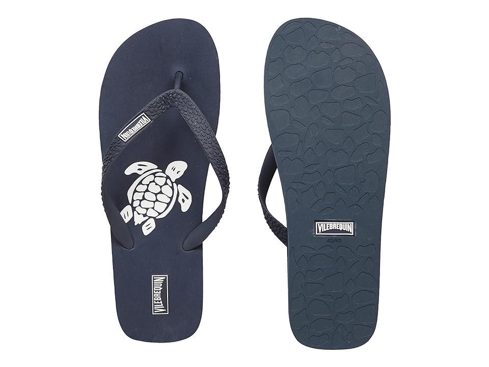 Vilebrequin Copp Turtle Flip-Flop (Marine) Men's Shoes Product Image