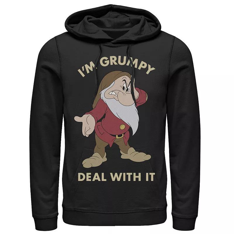 Disneys Snow White Mens Im Grumpy Deal With It Portrait Hoodie Product Image