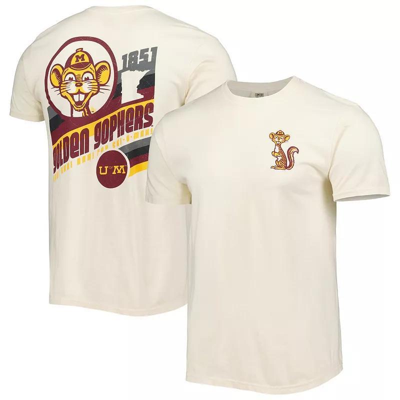 Mens Cream Minnesota Golden Gophers Vault Vintage-Inspired Comfort Color T-shirt Product Image