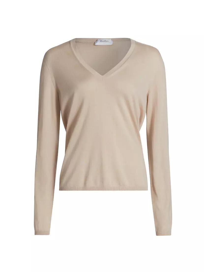 Borel Cashmere V-Neck Sweater Product Image