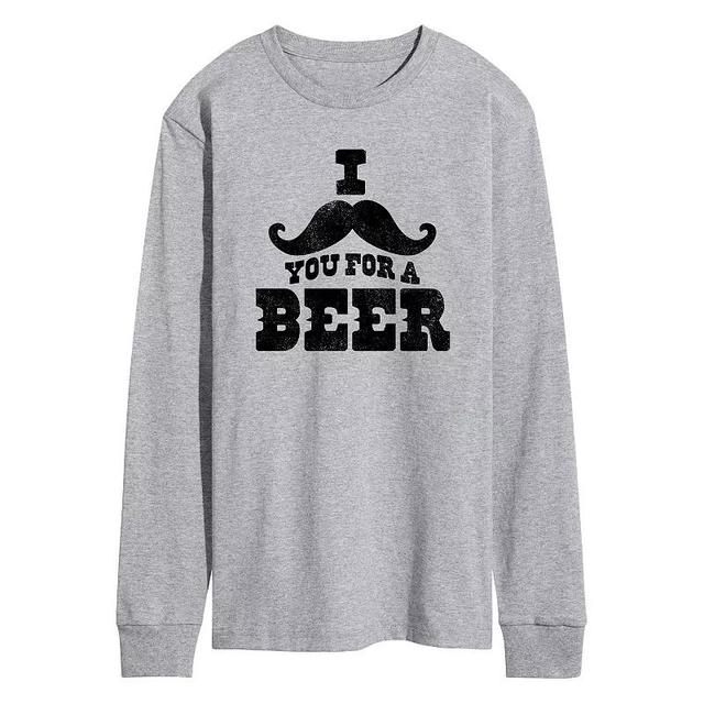 Mens I Mustache You for a Beer Tee Product Image