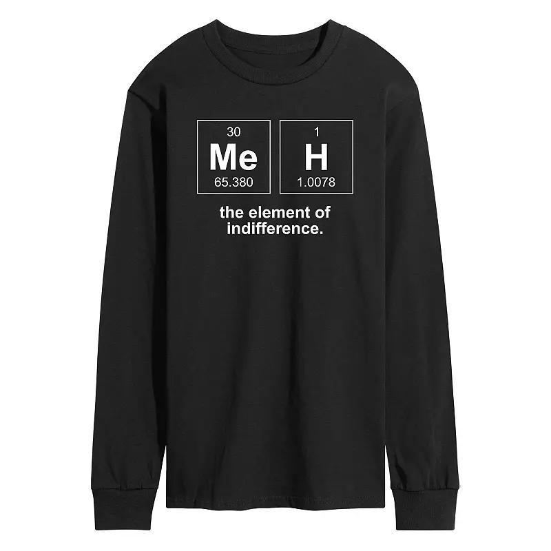 Mens MeH Element Tee Blue Product Image