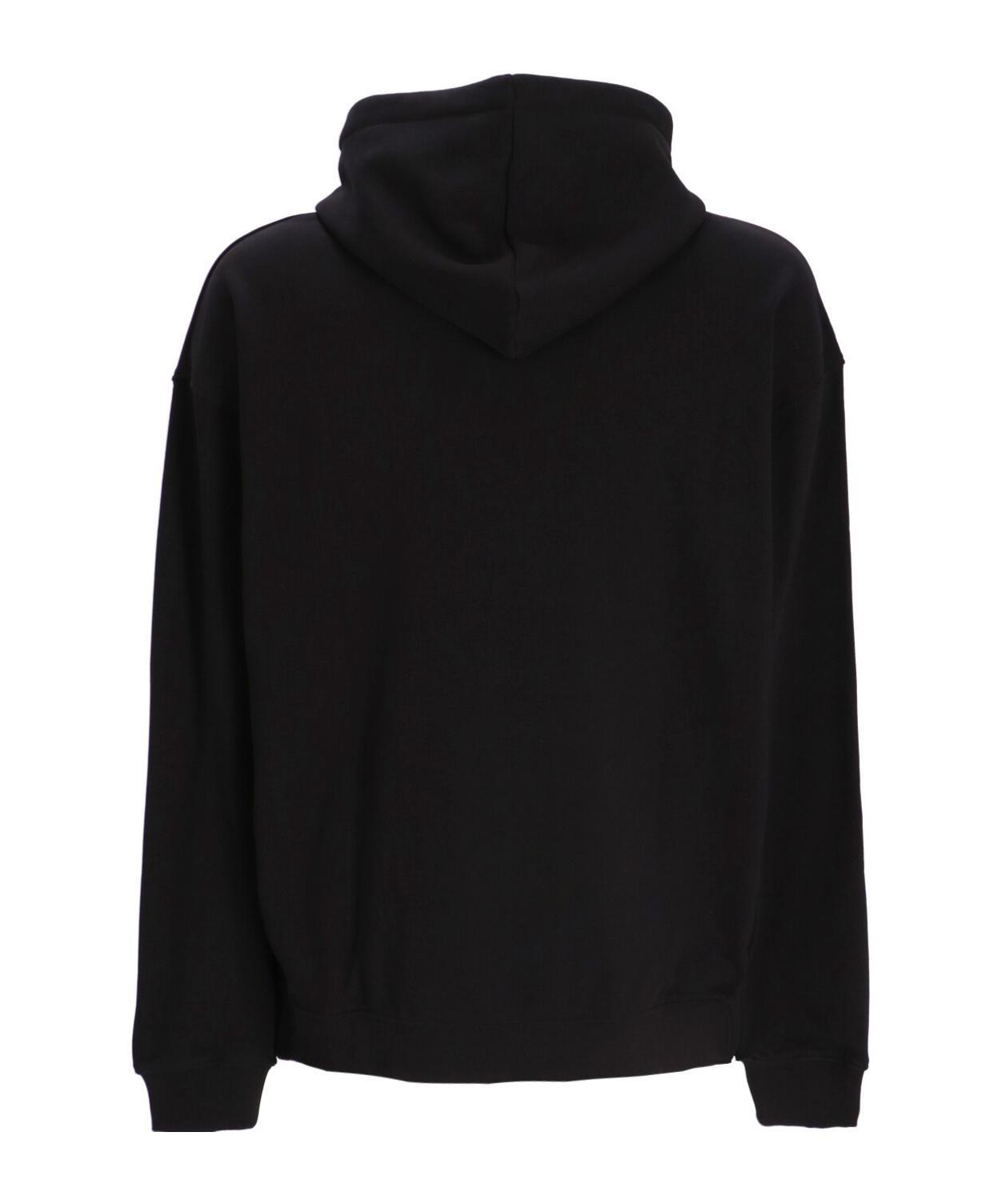 DSQUARED2 Man Sweatshirt Black Size M Cotton, Elastane Product Image