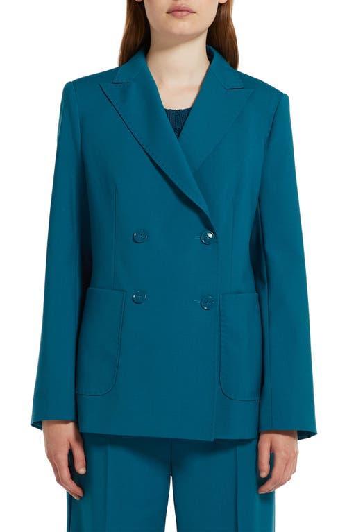 Womens Nervoso Wool Double-Breasted Jacket Product Image