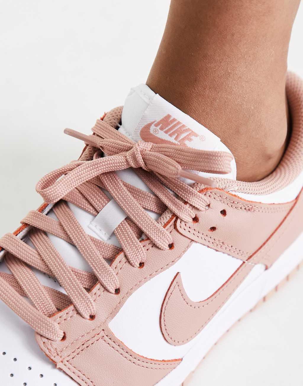 Nike Dunk Low sneakers in rose pink Product Image