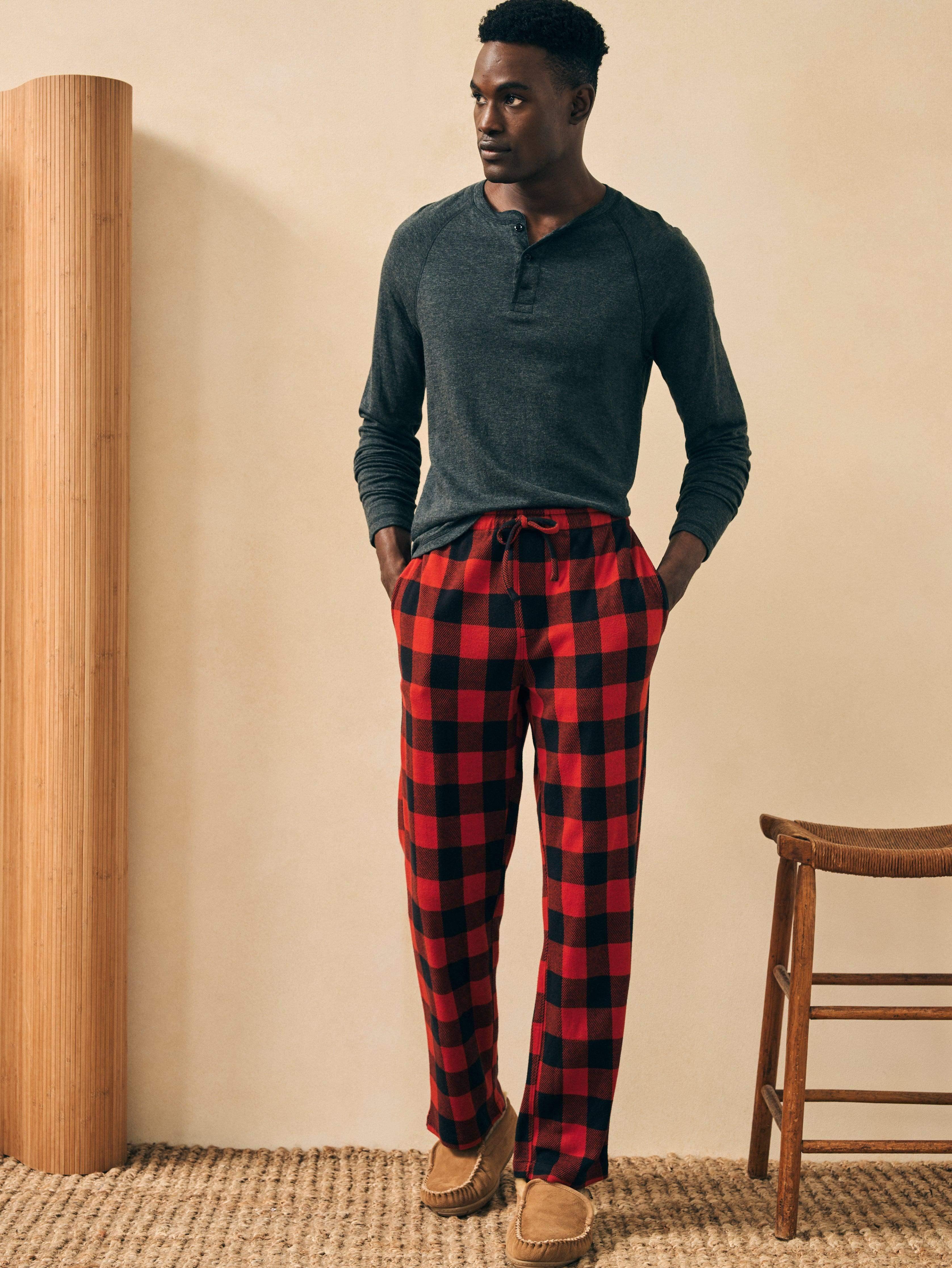 Legend™ Pajama Pant - Red Black Buffalo Male Product Image